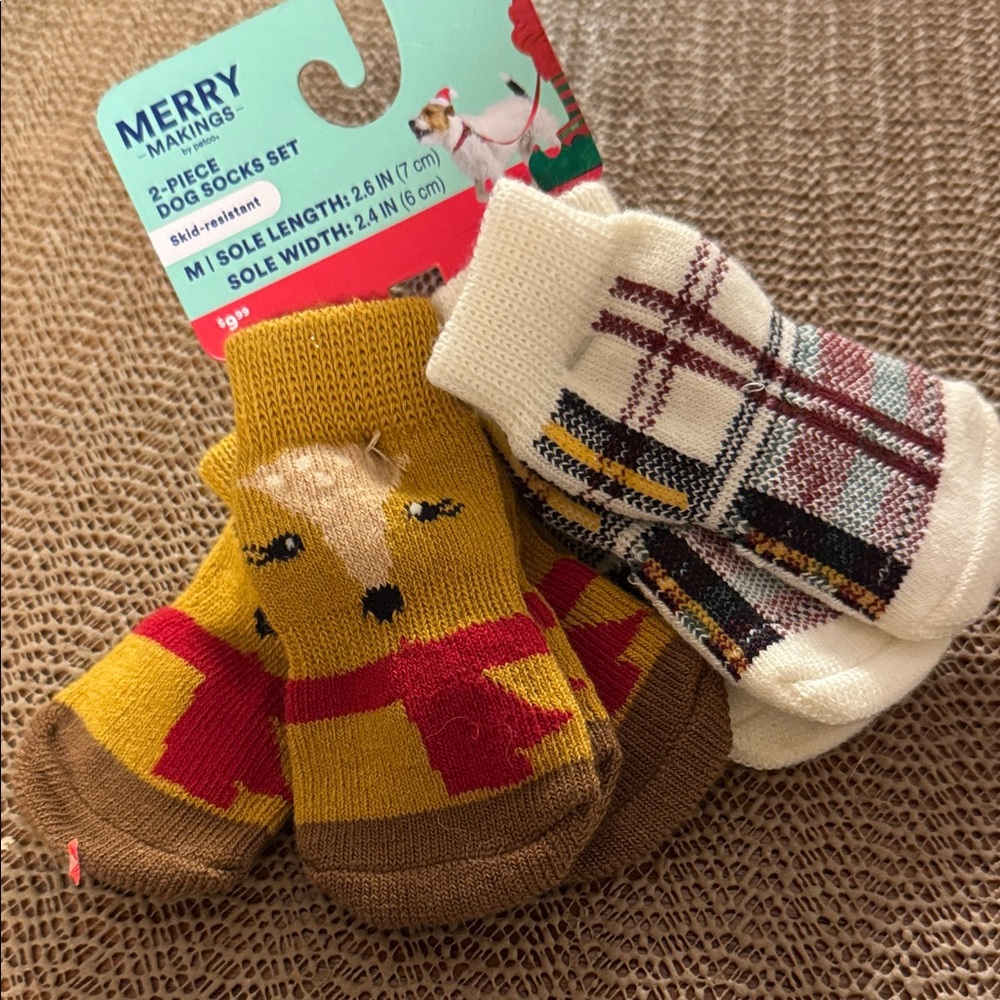 Merry Makings Dog Socks Set